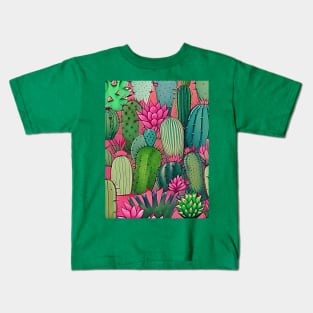 Lots of Little Cacti Kids T-Shirt